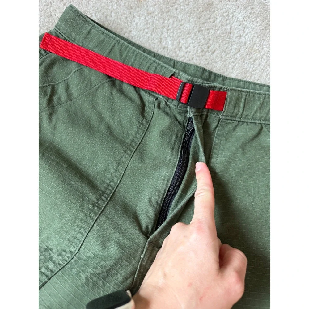 Topo Designs Pants Mountain Hiking Olive Green Women's Medium